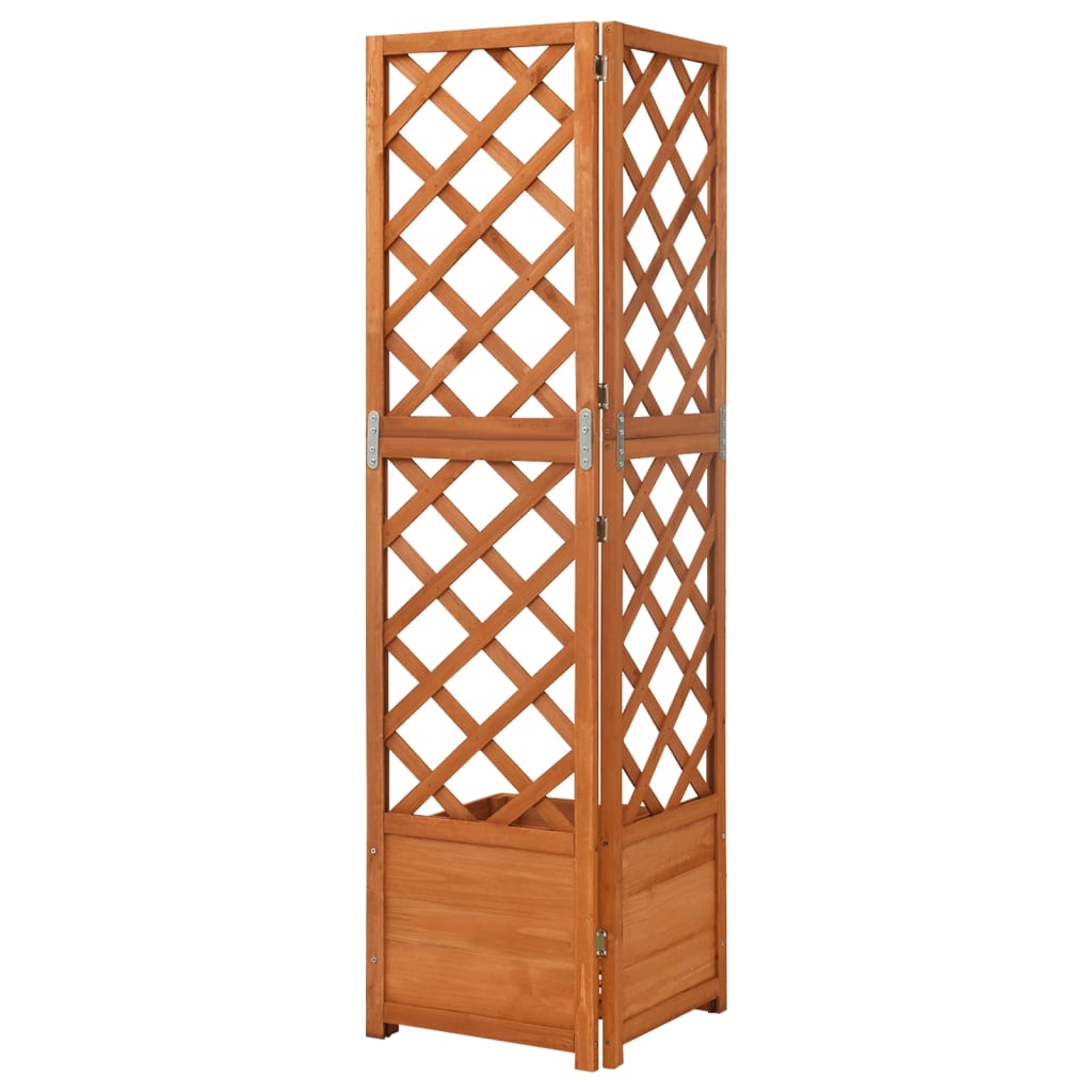 8720286432273_g_en_hd_2 vidaXL Corner Trellis Planter 40x40x150 cm Solid Fir Wood - Image 3