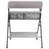 vidaXL Changing Table Light Grey Iron - Image 3