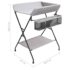 vidaXL Changing Table Light Grey Iron - Image 10