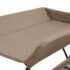vidaXL Changing Table Taupe Iron - Image 7
