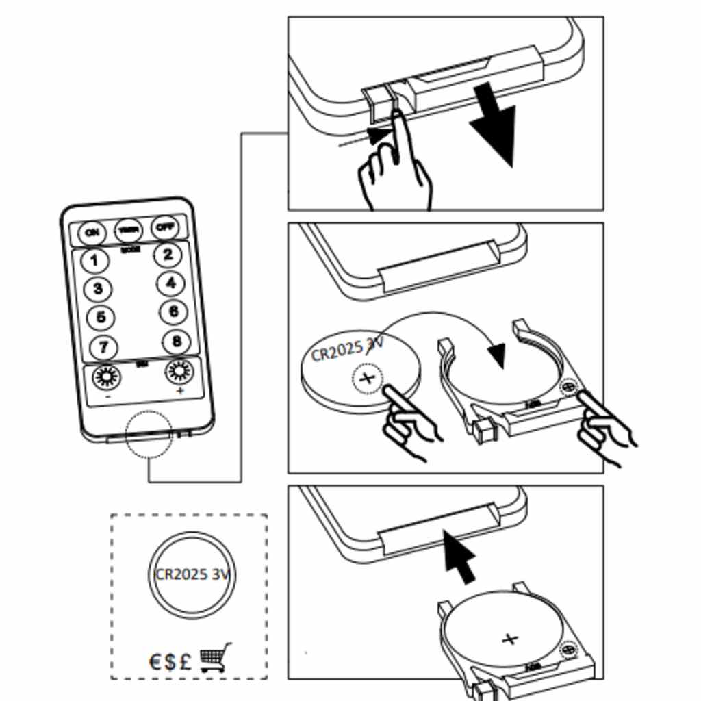8720286434161_g_en_hd_4 vidaXL Star and Moon Fairy Lights Remote Control 138 LED Warm White - Image 6
