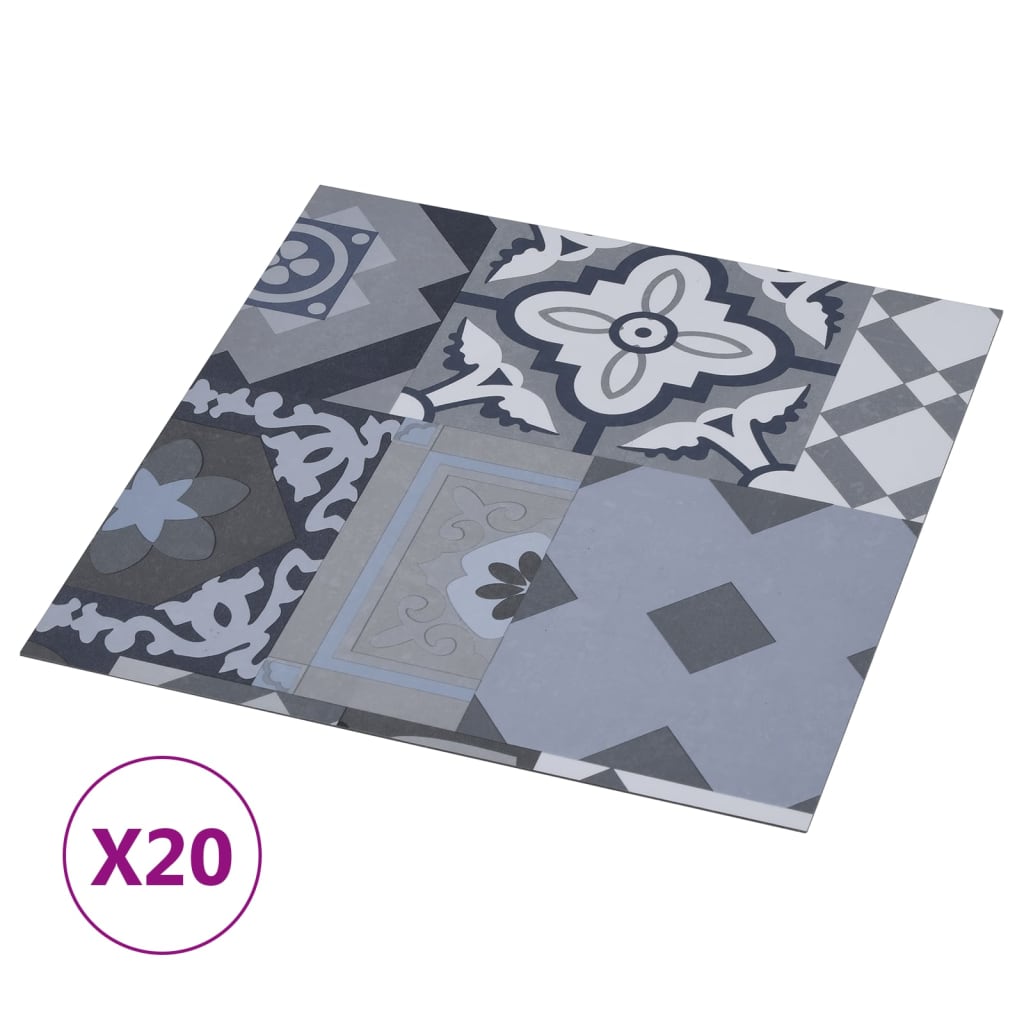 8720286435618_a_en_hd_1 vidaXL Self-adhesive Flooring Planks 20 pcs PVC 1.86m² Coloured Pattern - Image 2