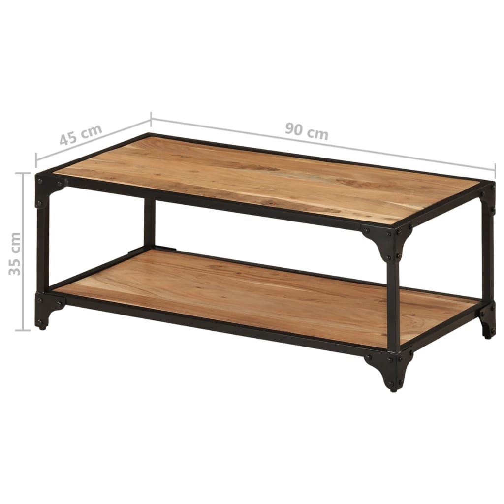 8720286436912_g_en_hd_7 vidaXL Coffee Table 90x45x35 cm Solid Acacia Wood - Image 8