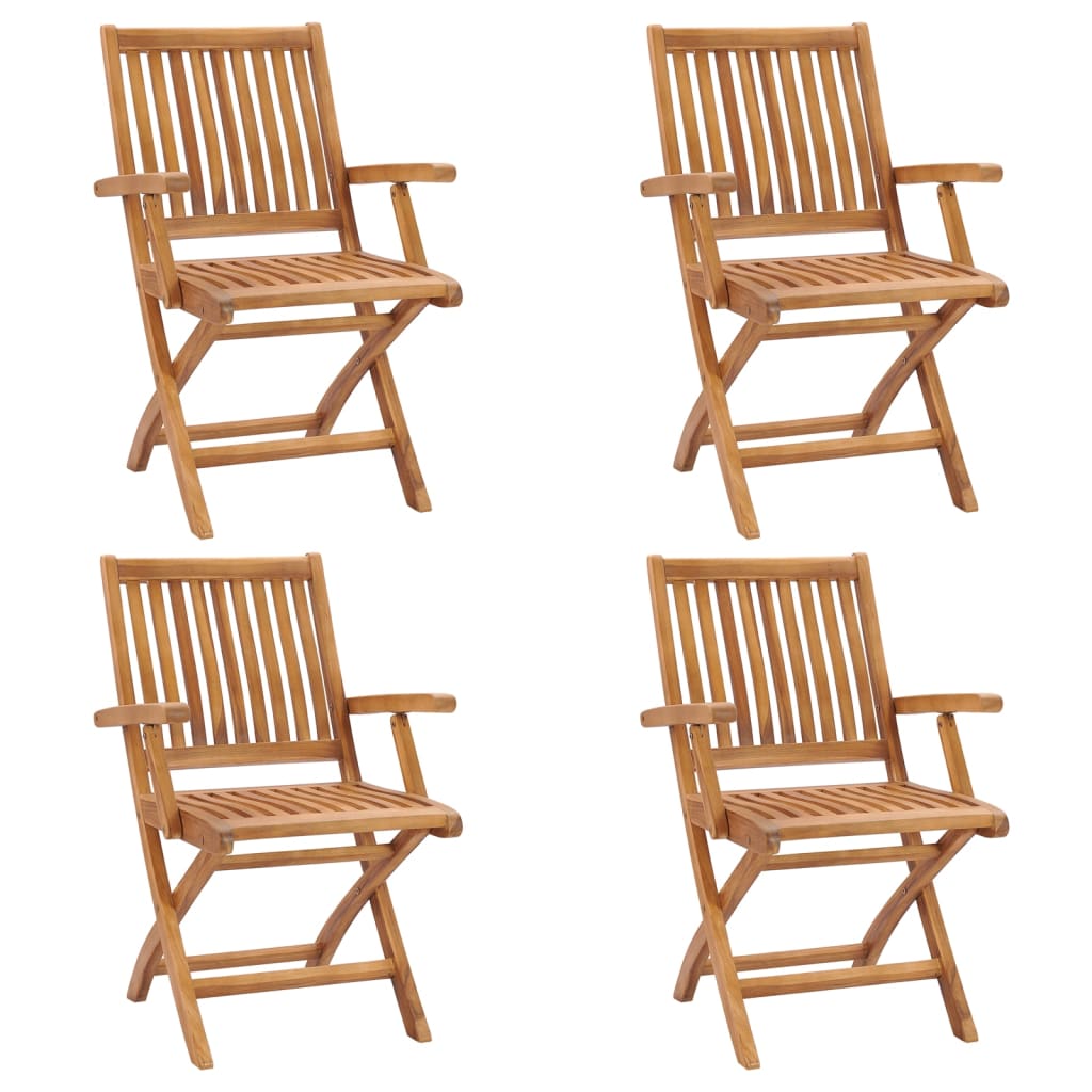 8720286439302_a_en_hd_1 vidaXL Folding Garden Chairs 4 pcs Solid Teak Wood - Image 1