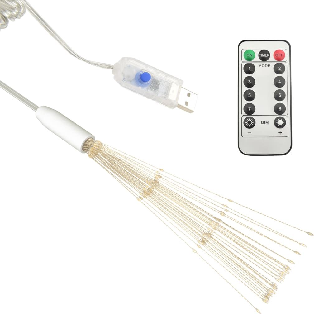 8720286442111_g_en_hd_5 vidaXL Outdoor Christmas Firecrack Light Warm White 20cm 140 LEDs - Image 7