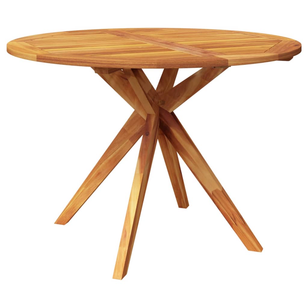 8720286444061_a_en_hd_1 vidaXL Garden Table 110x110x75 cm Solid Wood Acacia - Image 2