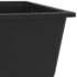 vidaXL Kitchen Sink with Overflow Hole Black Granite - Image 5