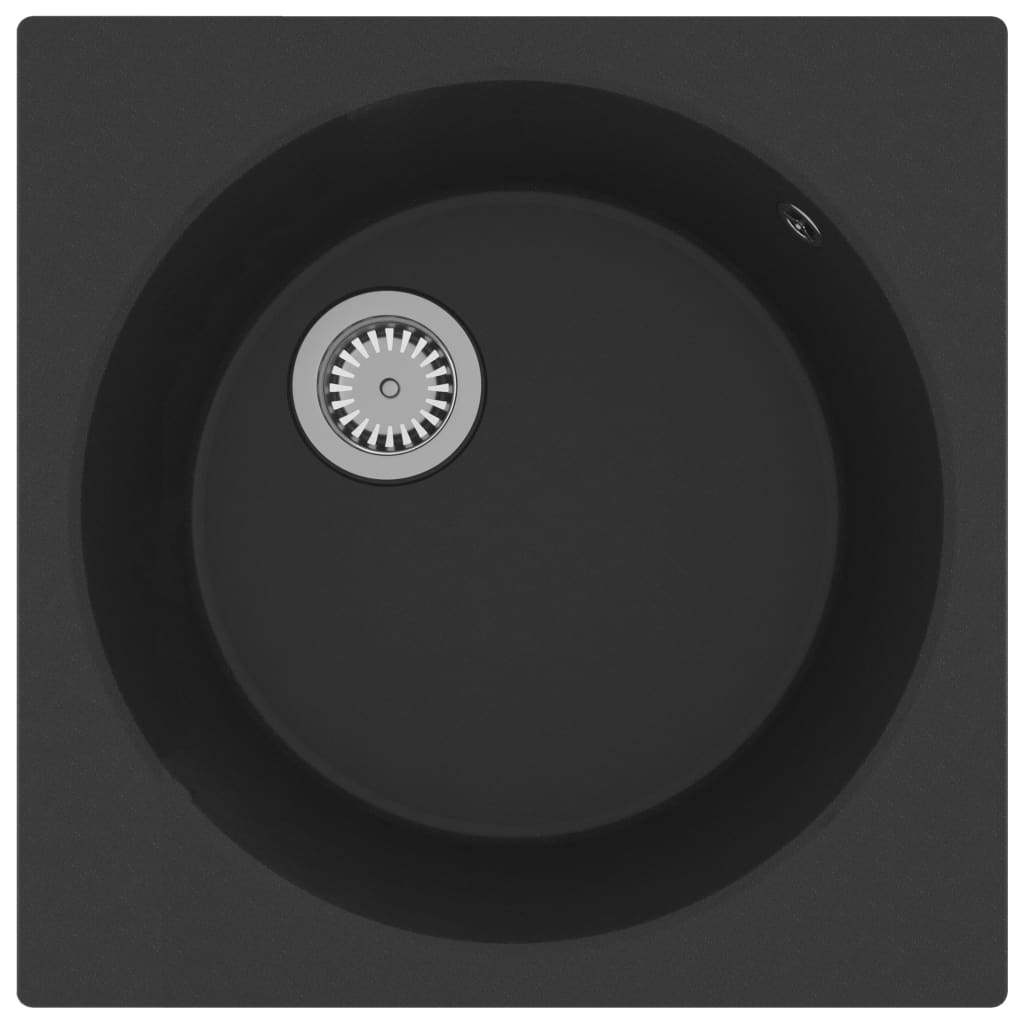 8720286444337_g_en_hd_1 vidaXL Kitchen Sink with Overflow Hole Black Granite - Image 3
