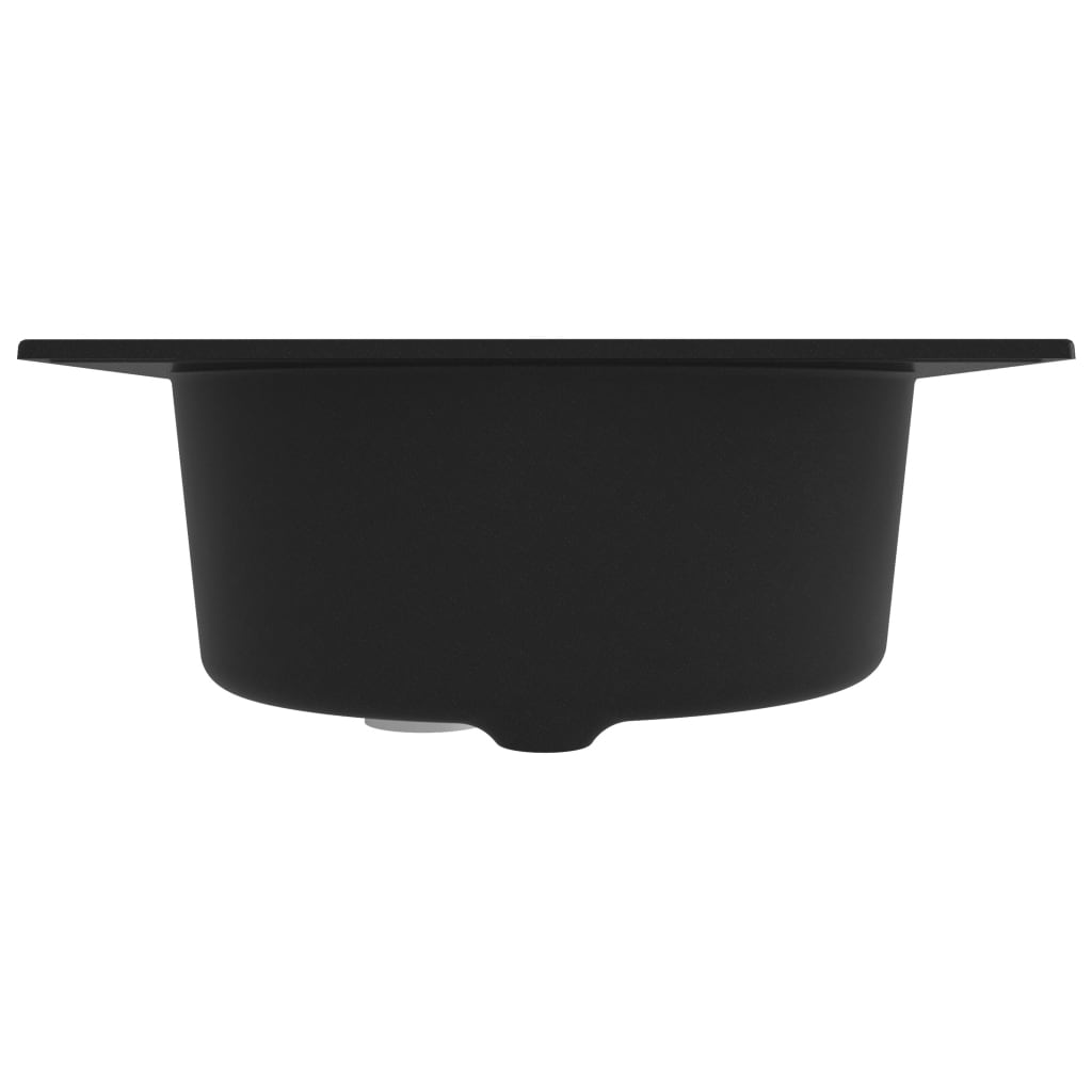 8720286444337_g_en_hd_2 vidaXL Kitchen Sink with Overflow Hole Black Granite - Image 4