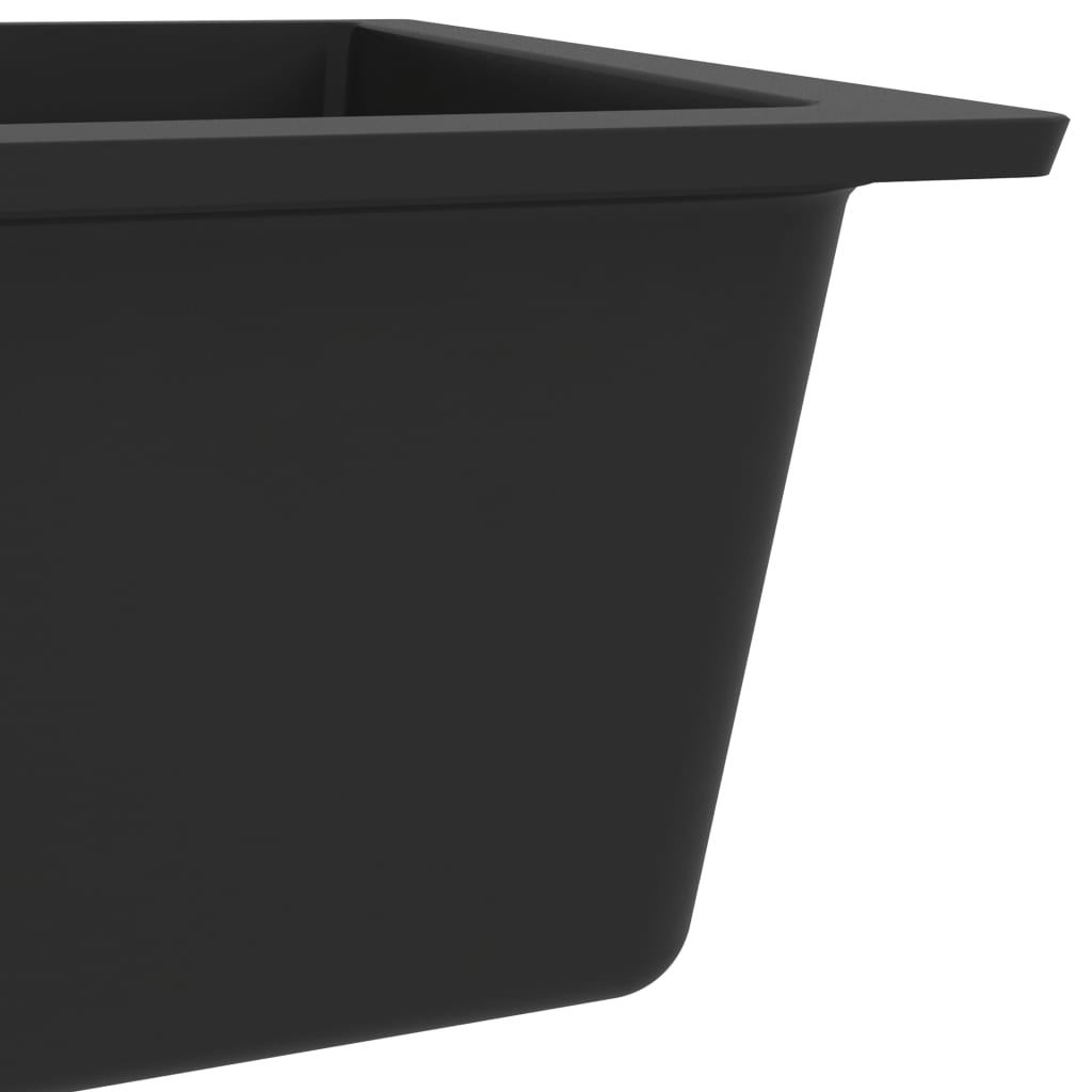 8720286444344_g_en_hd_3 vidaXL Kitchen Sink with Overflow Hole Black Granite - Image 5