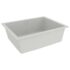 vidaXL Kitchen Sink with Overflow Hole White Granite - Image 3