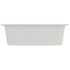 vidaXL Kitchen Sink with Overflow Hole White Granite - Image 4