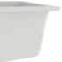 vidaXL Kitchen Sink with Overflow Hole White Granite - Image 5
