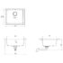 vidaXL Kitchen Sink with Overflow Hole White Granite - Image 8