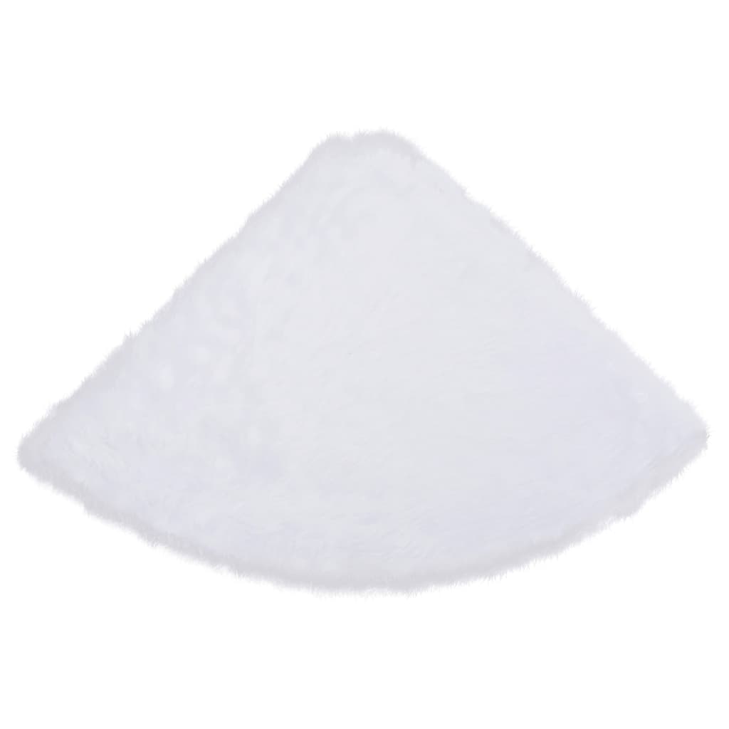 8720286445792_g_en_hd_2 vidaXL Christmas Tree Skirt White 122 cm Faux Fur - Image 4