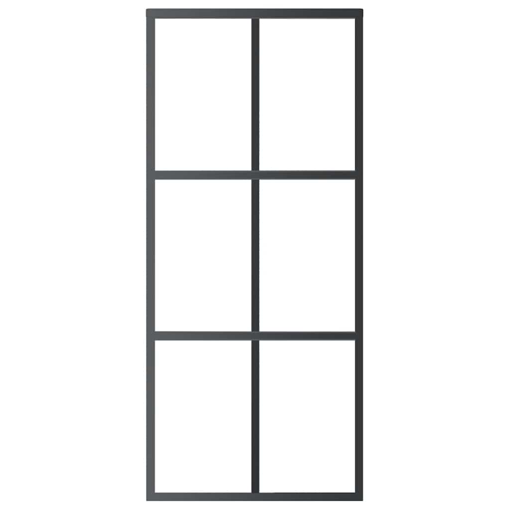 8720286446065_g_en_hd_1 vidaXL Sliding Door ESG Glass and Aluminium 90x205 cm Black - Image 3