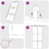 vidaXL Sliding Door ESG Glass and Aluminium 90x205 cm Black - Image 6
