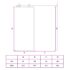 vidaXL Sliding Door ESG Glass and Aluminium 90x205 cm Black - Image 8