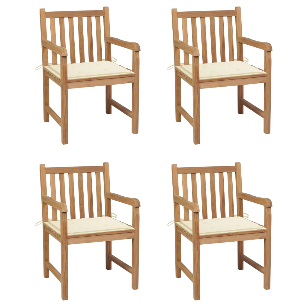8720286447758_a_en_hd_1 vidaXL Garden Chairs 4 pcs with Cream Cushions Solid Teak Wood - Image 1