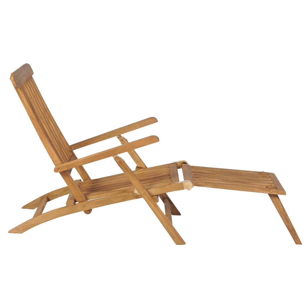 8720286450604_g_en_hd_3 vidaXL Deck Chairs with Footrests 2 pcs Solid Teak Wood - Image 4