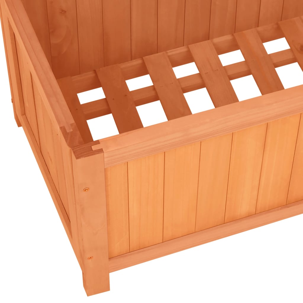 8720286452530_g_en_hd_5 vidaXL Garden Trellis Planter Brown 70x30x135 cm Solid Firwood - Image 6