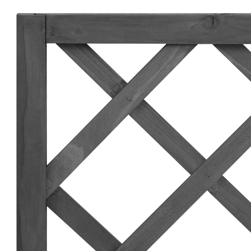 8720286452547_g_en_hd_4 vidaXL Garden Trellis Planter Black 70x30x135 cm Solid Firwood - Image 5
