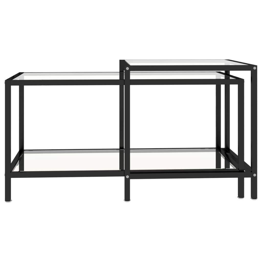 8720286462102_g_en_hd_2 vidaXL Tea Tables 2 pcs Tempered Glass Transparent - Image 4