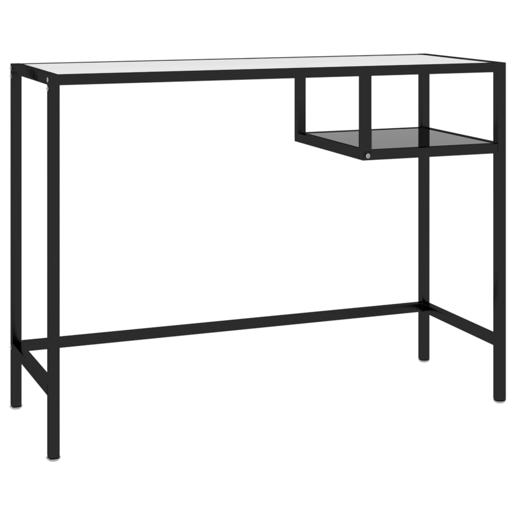 8720286462195_a_en_hd_1 vidaXL Computer Desk Black 100x36x74 cm Glass - Image 2