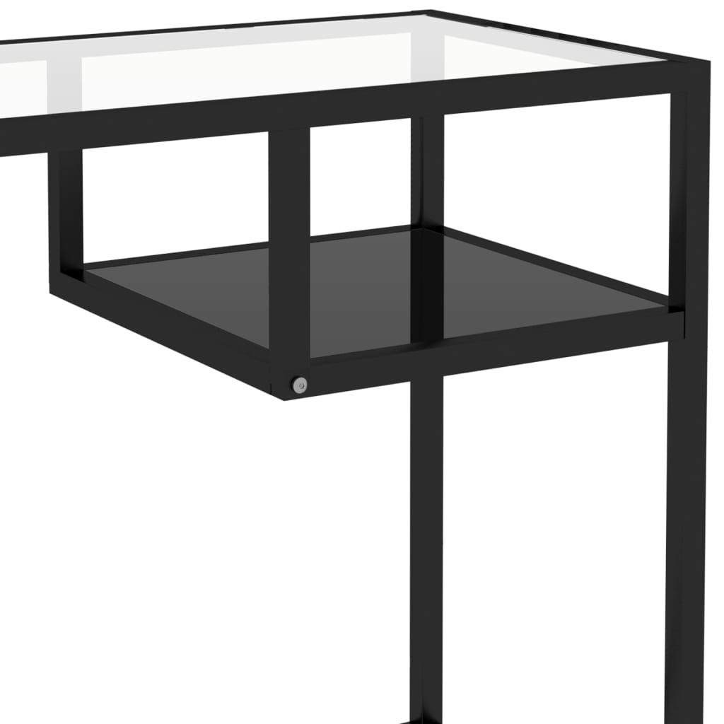 8720286462195_g_en_hd_4 vidaXL Computer Desk Black 100x36x74 cm Glass - Image 7