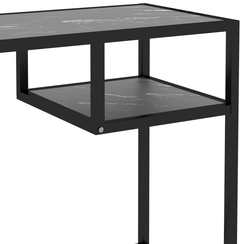 8720286462201_g_en_hd_3 vidaXL Computer Desk Black Marble 100x36x74 cm Tempered Glass - Image 6