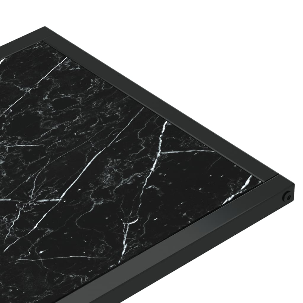 8720286462485_g_en_hd_3 vidaXL Computer Side Table Black Marble 50x35x65 cm Tempered Glass - Image 5
