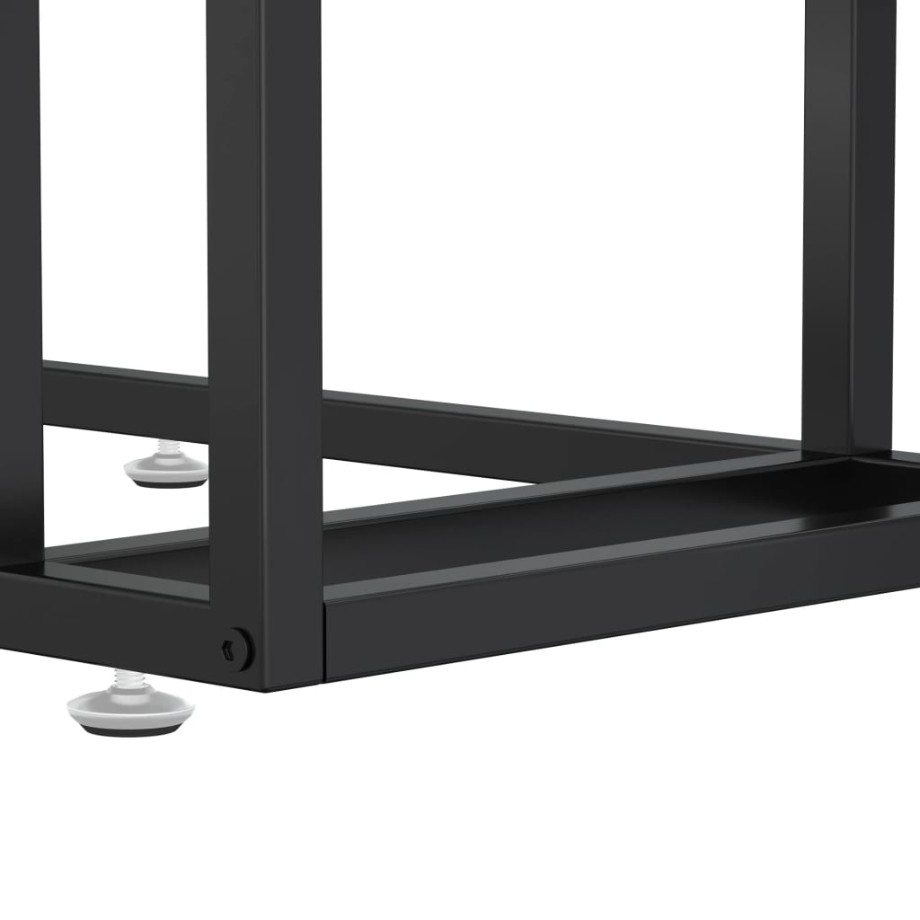 8720286462485_g_en_hd_4 vidaXL Computer Side Table Black Marble 50x35x65 cm Tempered Glass - Image 6
