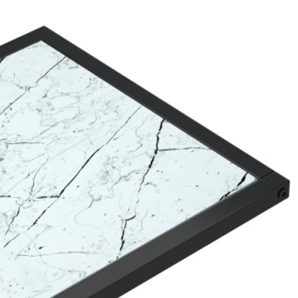 8720286462492_g_en_hd_3 vidaXL Computer Side Table White Marble 50x35x65 cm Tempered Glass - Image 5