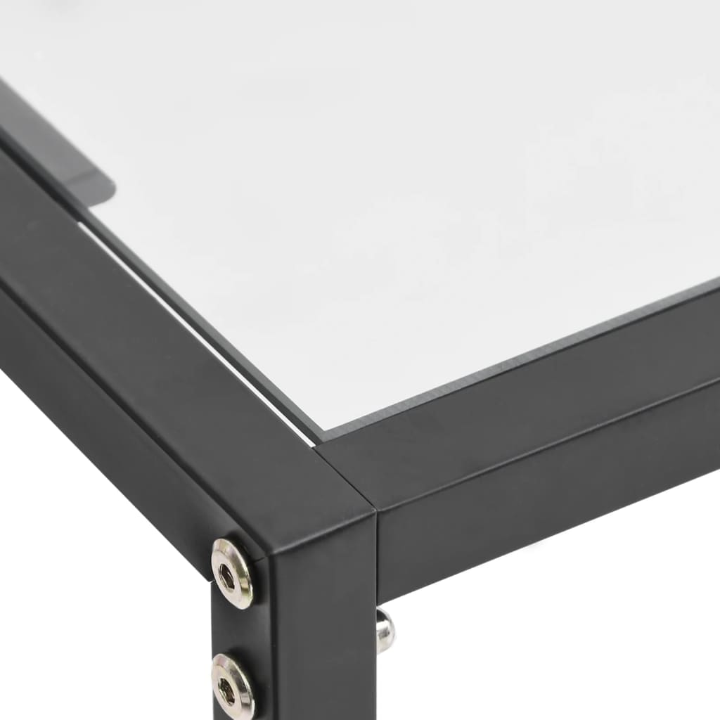 8720286462713_g_en_hd_3 vidaXL Console Table Transparent 140x35x75.5cm Tempered Glass - Image 6