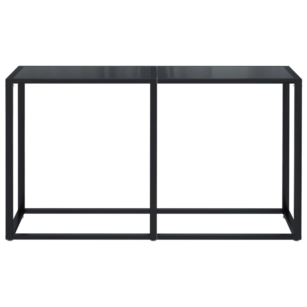 8720286462720_g_en_hd_1 vidaXL Console Table Black 140x35x75.5cm Tempered Glass - Image 4