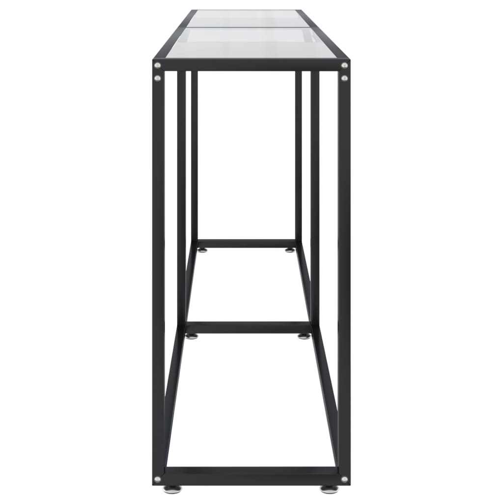 8720286462799_g_en_hd_2 vidaXL Console Table Transparent 180x35x75.5cm Tempered Glass - Image 5
