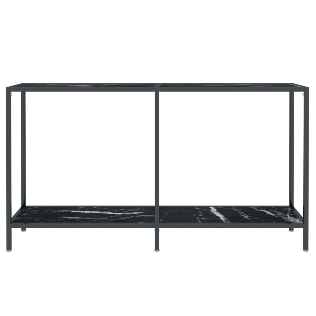 8720286462942_g_en_hd_1 vidaXL Console Table Black 140x35x75.5 cm Tempered Glass - Image 4