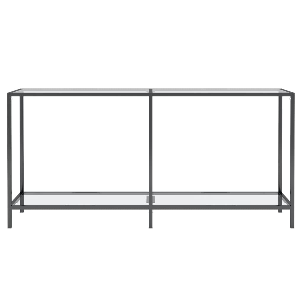 8720286462959_g_en_hd_1 vidaXL Console Table Transparent 160x35x75.5 cm Tempered Glass - Image 4