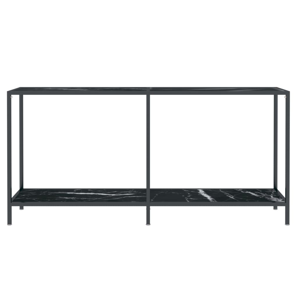 8720286462980_g_en_hd_1 vidaXL Console Table Black 160x35x75.5 cm Tempered Glass - Image 4