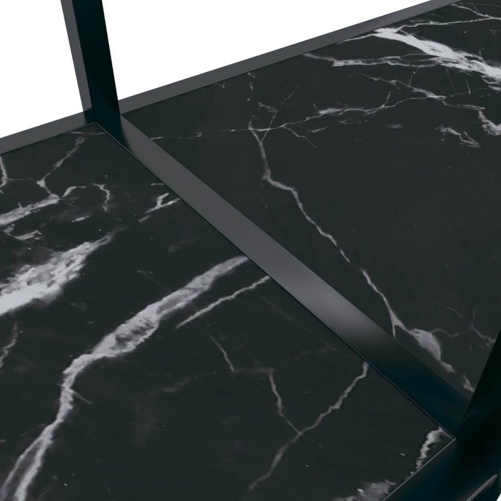 8720286462980_g_en_hd_4 vidaXL Console Table Black 160x35x75.5 cm Tempered Glass - Image 7