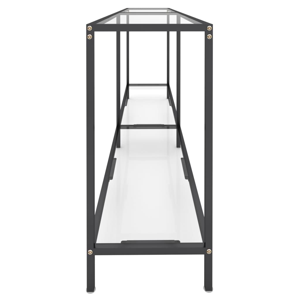 8720286462997_g_en_hd_2 vidaXL Console Table Transparent 180x35x75.5 cm Tempered Glass - Image 5