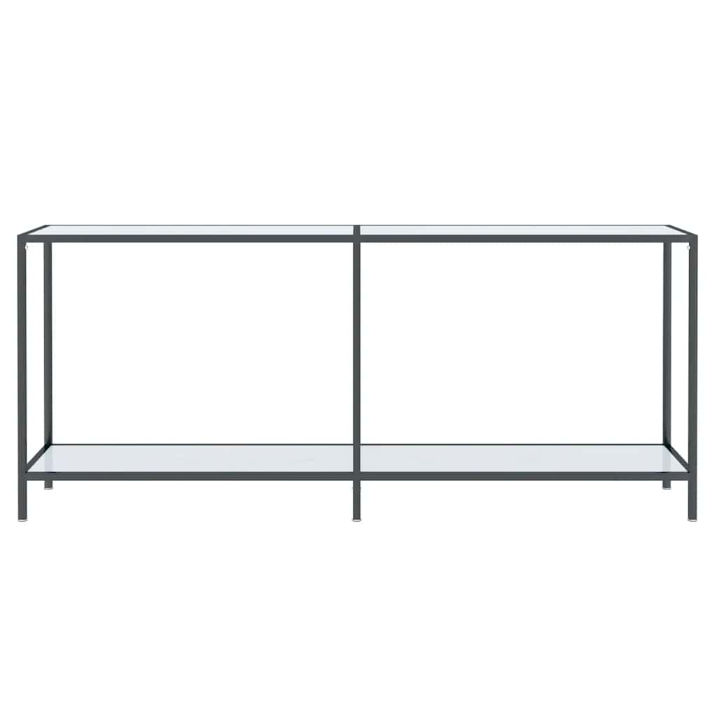 8720286463017_g_en_hd_1 vidaXL Console Table White 180x35x75.5 cm Tempered Glass - Image 4