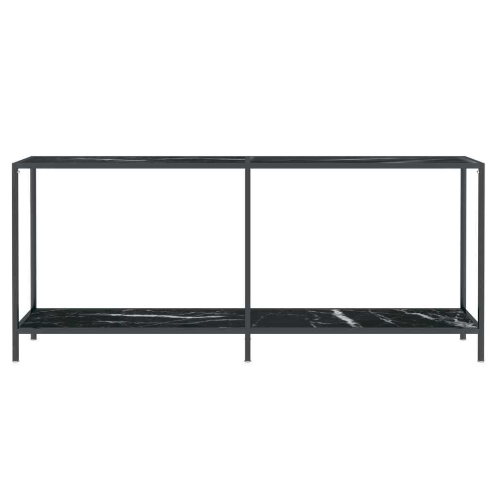 8720286463024_g_en_hd_1 vidaXL Console Table Black 180x35x75.5 cm Tempered Glass - Image 4