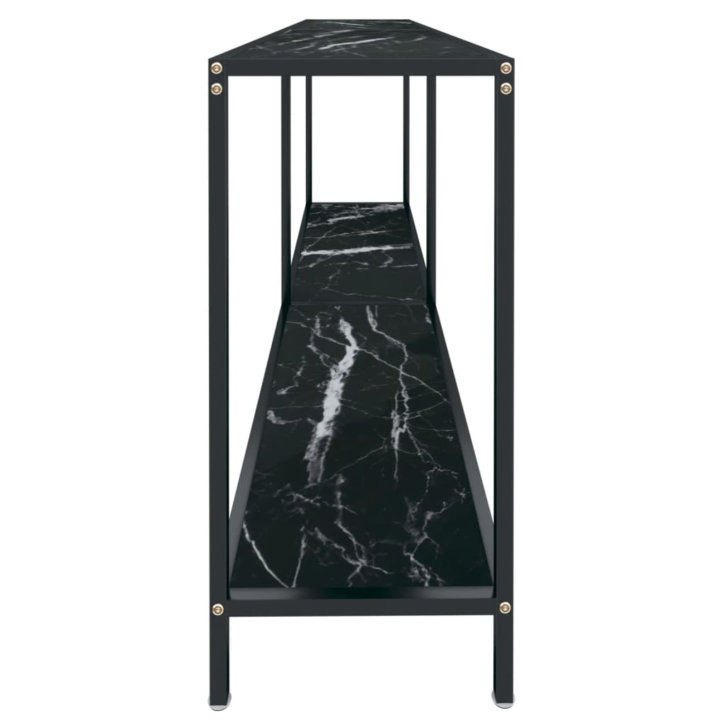 8720286463024_g_en_hd_2 vidaXL Console Table Black 180x35x75.5 cm Tempered Glass - Image 5