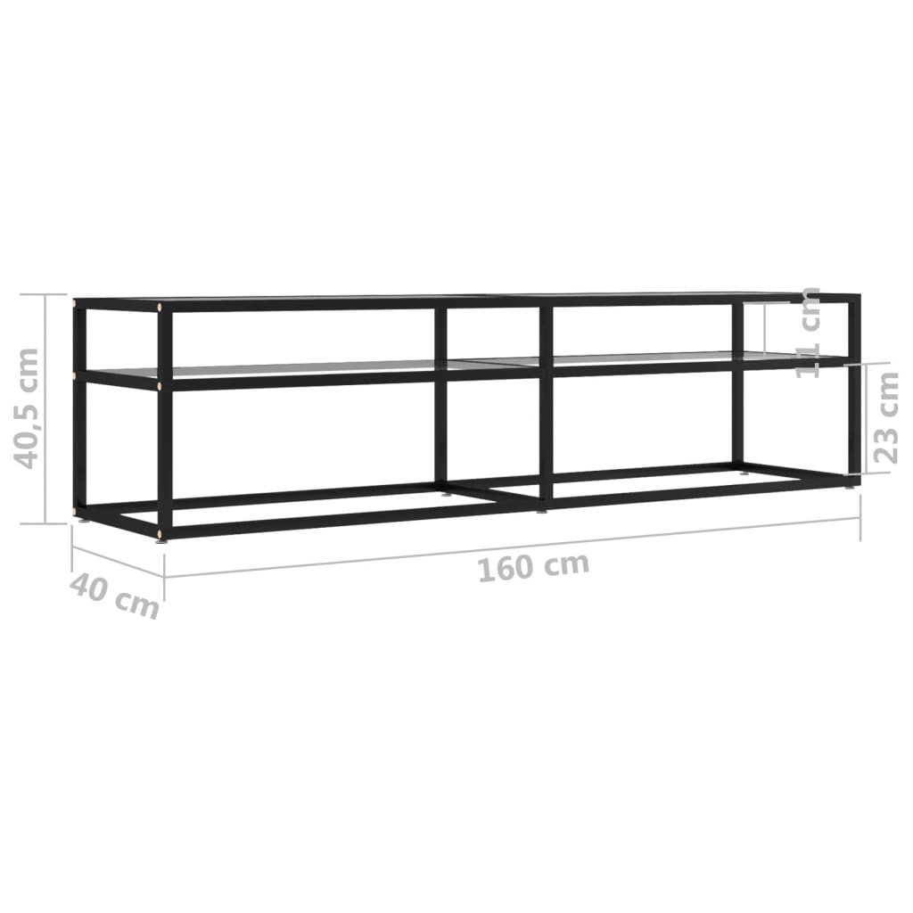 8720286463154_g_en_hd_4 vidaXL TV Cabinet Transparent 160x40x40.5 cm Tempered Glass - Image 7