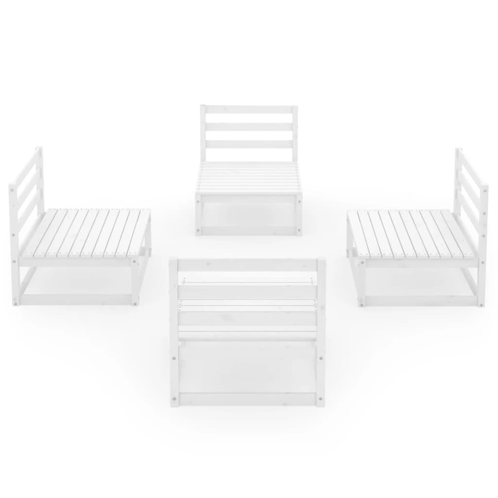 8720286463635_g_en_hd_1 vidaXL 4 Piece Garden Lounge Set White Solid Pinewood - Image 3