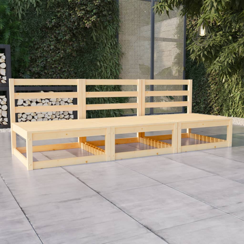 8720286464021_m_en_hd_1 vidaXL Garden 3-Seater Sofa Solid Wood Pine - Image 1