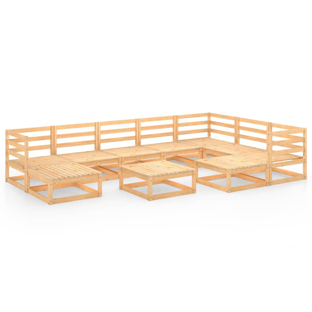 8720286468623_a_en_hd_1 vidaXL 10 Piece Garden Lounge Set Solid Pinewood - Image 2