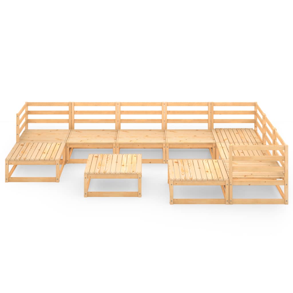 8720286468623_g_en_hd_1 vidaXL 10 Piece Garden Lounge Set Solid Pinewood - Image 3