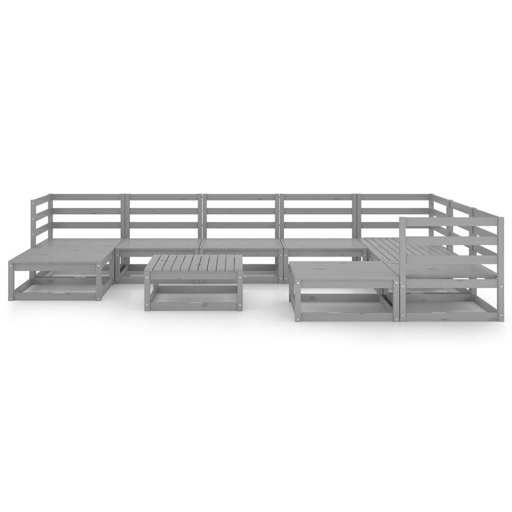 8720286468647_g_en_hd_1 vidaXL 10 Piece Garden Lounge Set Grey Solid Pinewood - Image 3